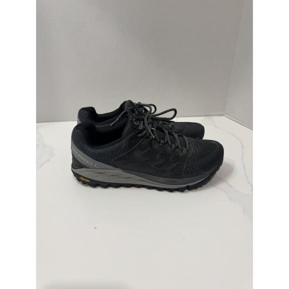 Merrell Antora 2 Womens size 9.5 Trail Running Shoes Black Gray - Picture 1 of 8